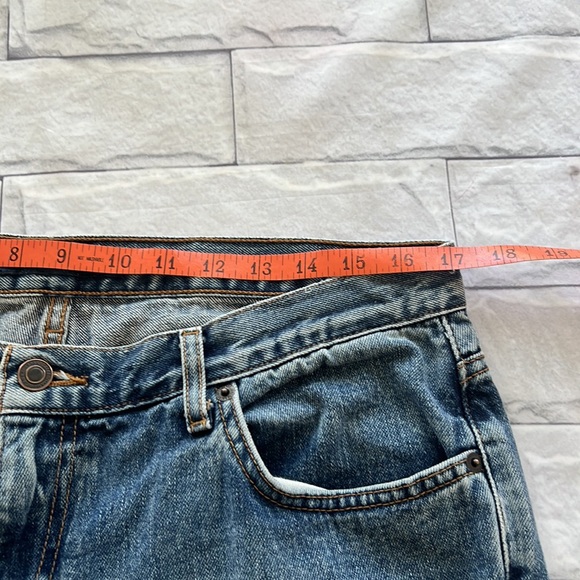 Y2K 🦅 American Eagle 🦅 Outfitters straight legged denim jeans size 12 - Picture 7 of 10